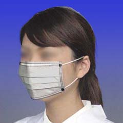 不織布マスク　活性炭シート入